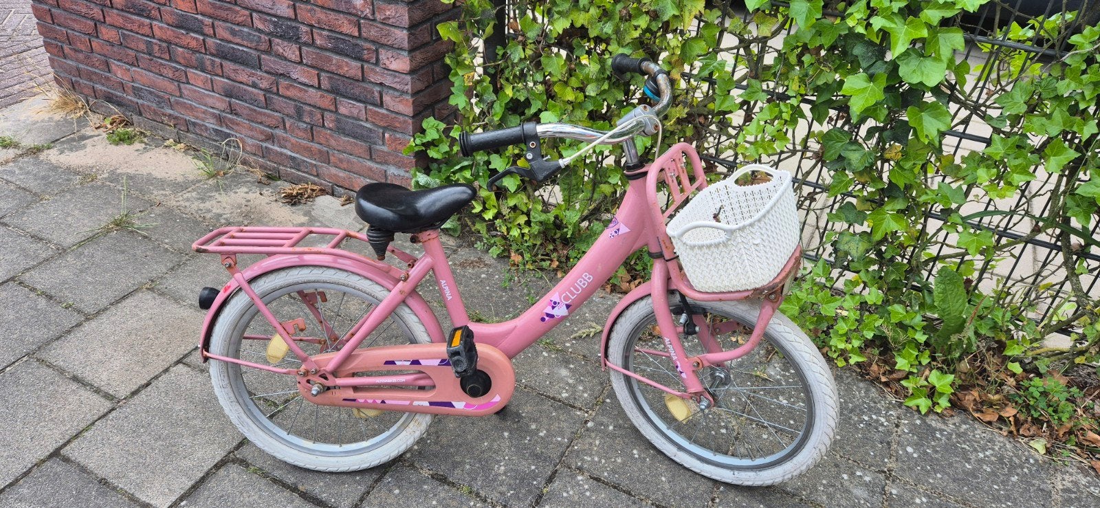 Meisjes fiets 18 inch, Ophalen of Verzenden, Gebruikt, 16 tot 20 inch