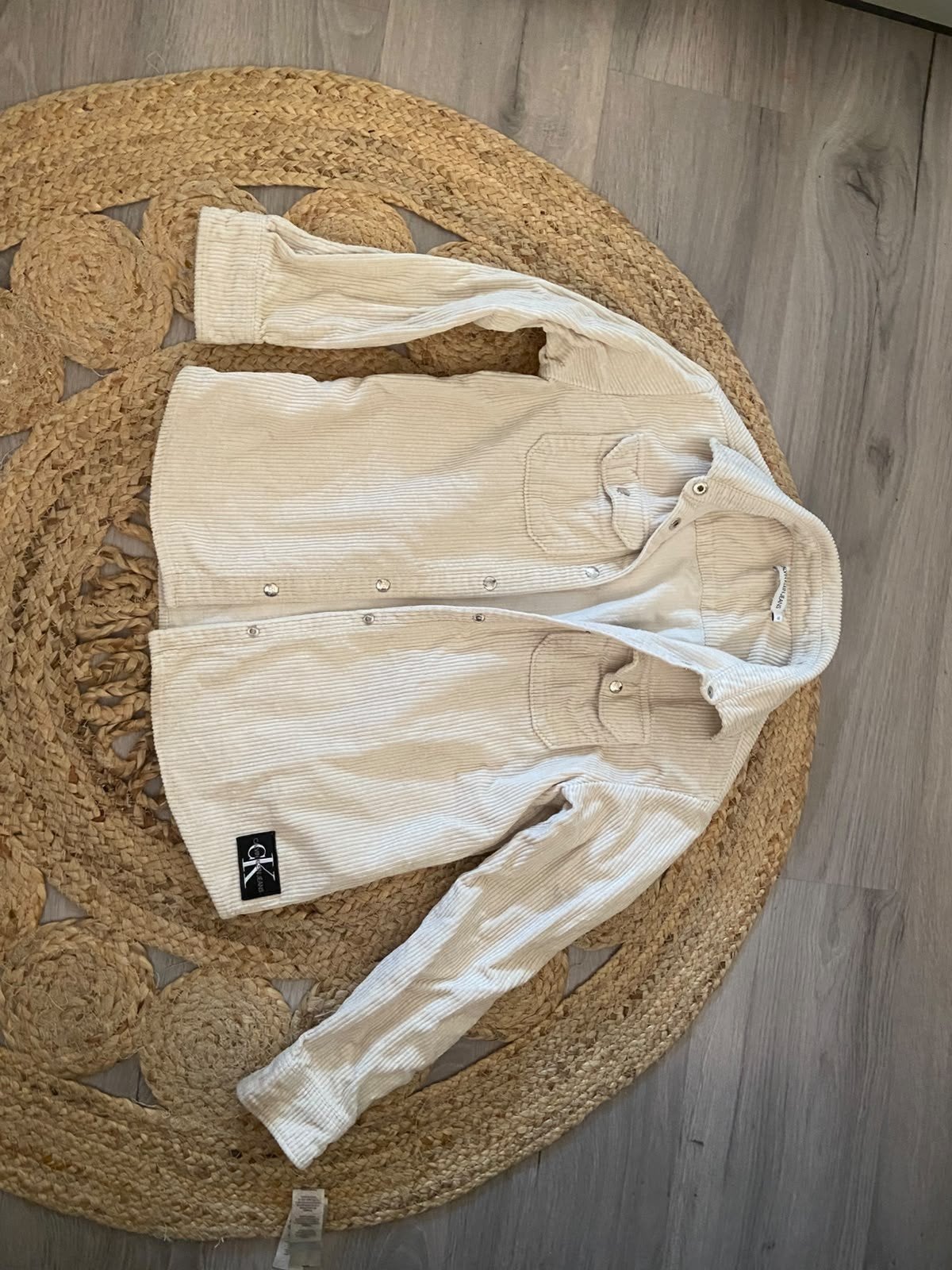 Calvin Klein Jeans corduroy overhemd maat 10, Ophalen, Gebruikt, Calvin Klein Jeans, Jongen of Meisje