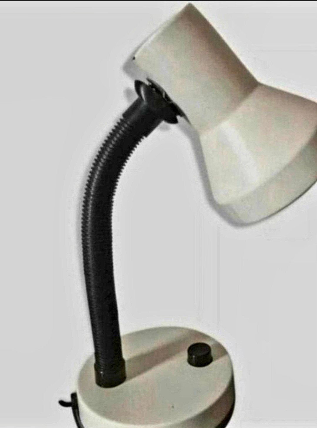 Beige vintage bureaulamp., Huis en Inrichting, Lampen | Tafellampen, Beige, Ophalen of Verzenden, Bureaulamp, Vintage