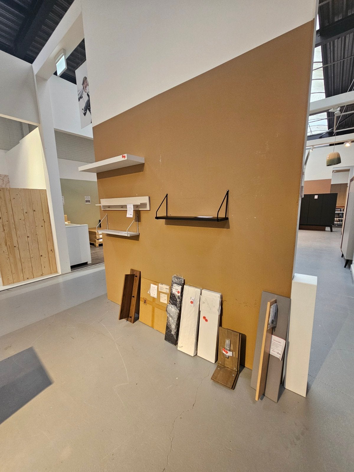 Showmodel outlet wandplanken, Ophalen, Zo goed als nieuw, Overige merken, Wanddecoratie