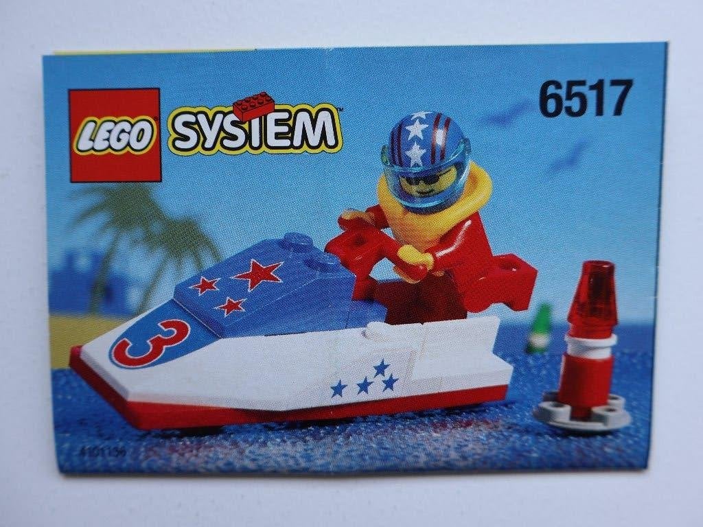 Lego Classic Town Race 6517 Water Jet, Gebruikt, Overige thema's, Lego, Compleet
