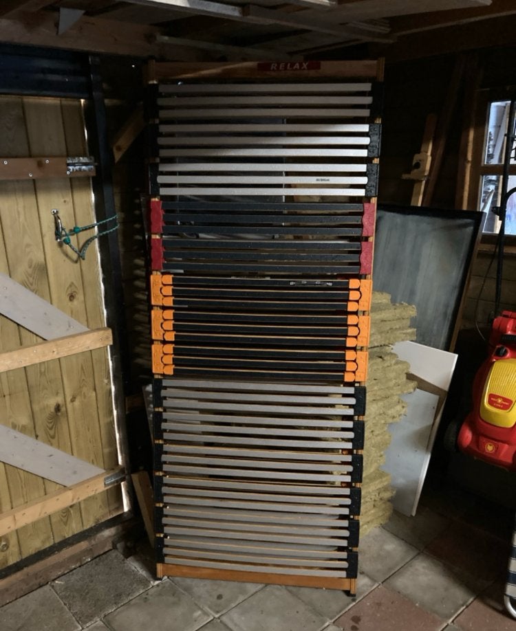 2 LATTENBODEMS GRATIS, VOOR NIETS, GRATIS OP TE HALEN, Ophalen, Gebruikt, Eenpersoons, 80 cm