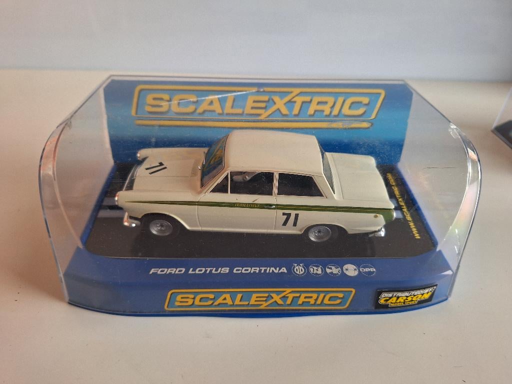 Scalextric C2913 Ford Lotus Cortina Jim Clark #71, Kinderen en Baby's, Overige merken, Nieuw, Scalextric, Ophalen of Verzenden