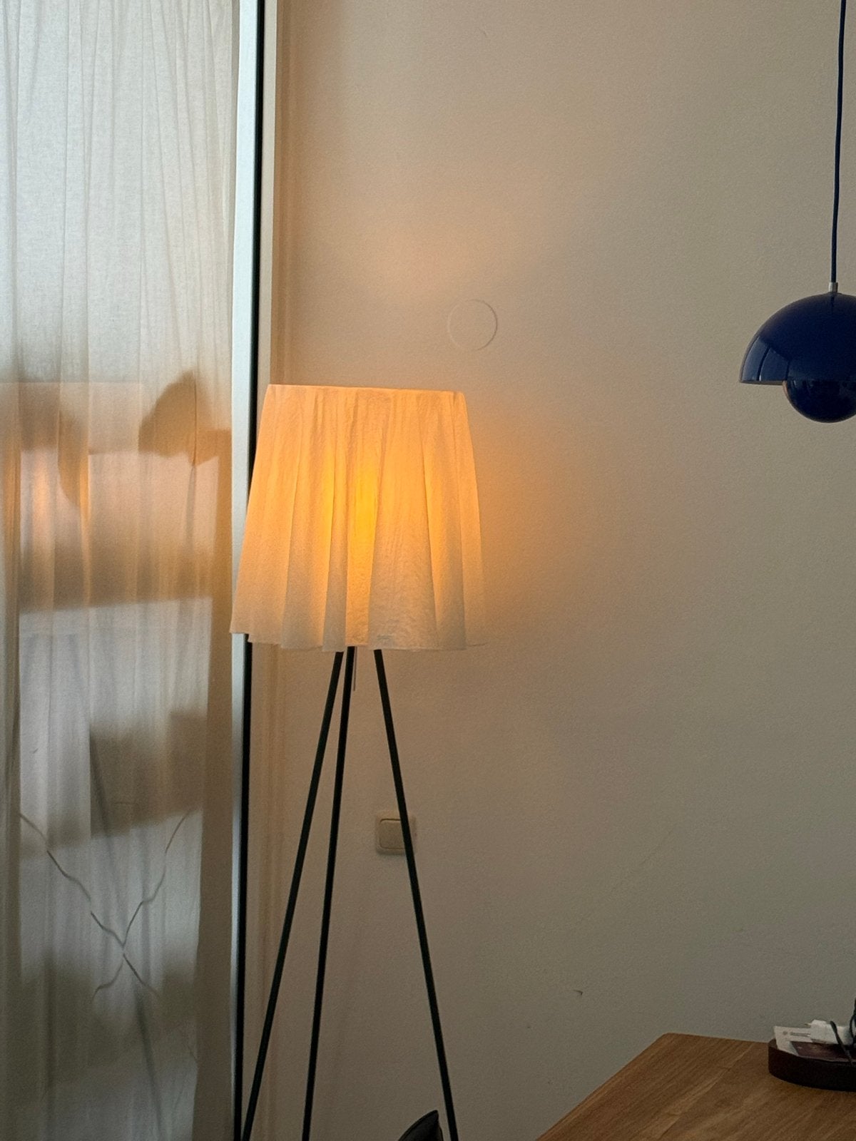 FLOS Design lamp, Ophalen, Gebruikt, Stof, 150 tot 200 cm