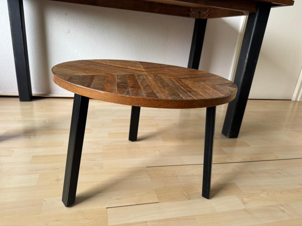 Rond tafeltje 55cm diameter, Huis en Inrichting, Tafels | Bijzettafels, Ophalen, Minder dan 45 cm, Minder dan 55 cm, Rond
