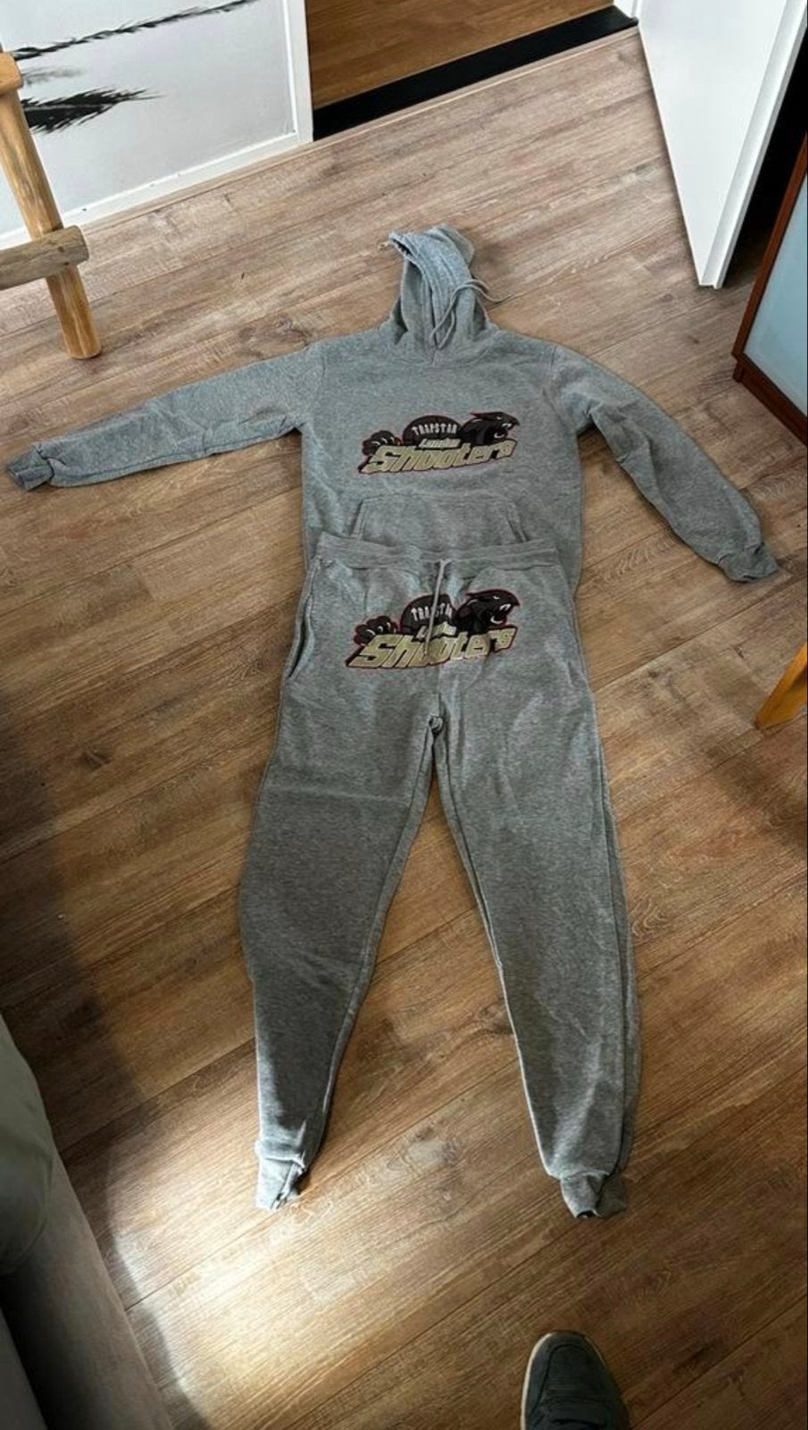 Nieuw Trainingspak Maat S - Trapstar London Shooters, Kleding | Heren, Nieuw, Ophalen of Verzenden, Grijs, Algemeen