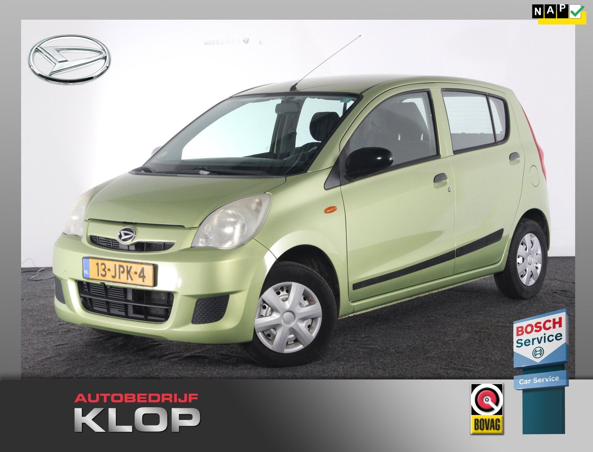 Daihatsu Cuore 1.0 Clever | APK t/m 01-05-2027 | nieuwe kopp, Voorwielaandrijving, Stof, 18 €/maand, 4 stoelen