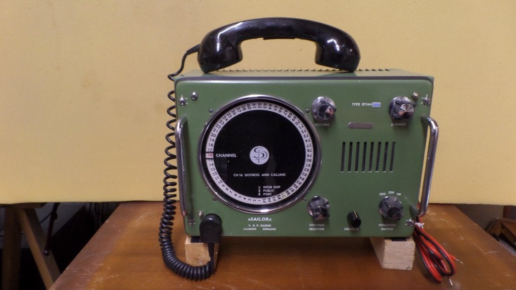 Radiotelefoon, SAILOR. RT144, vintage-(#9044), Ophalen of Verzenden, Gebruikt, Communicatie