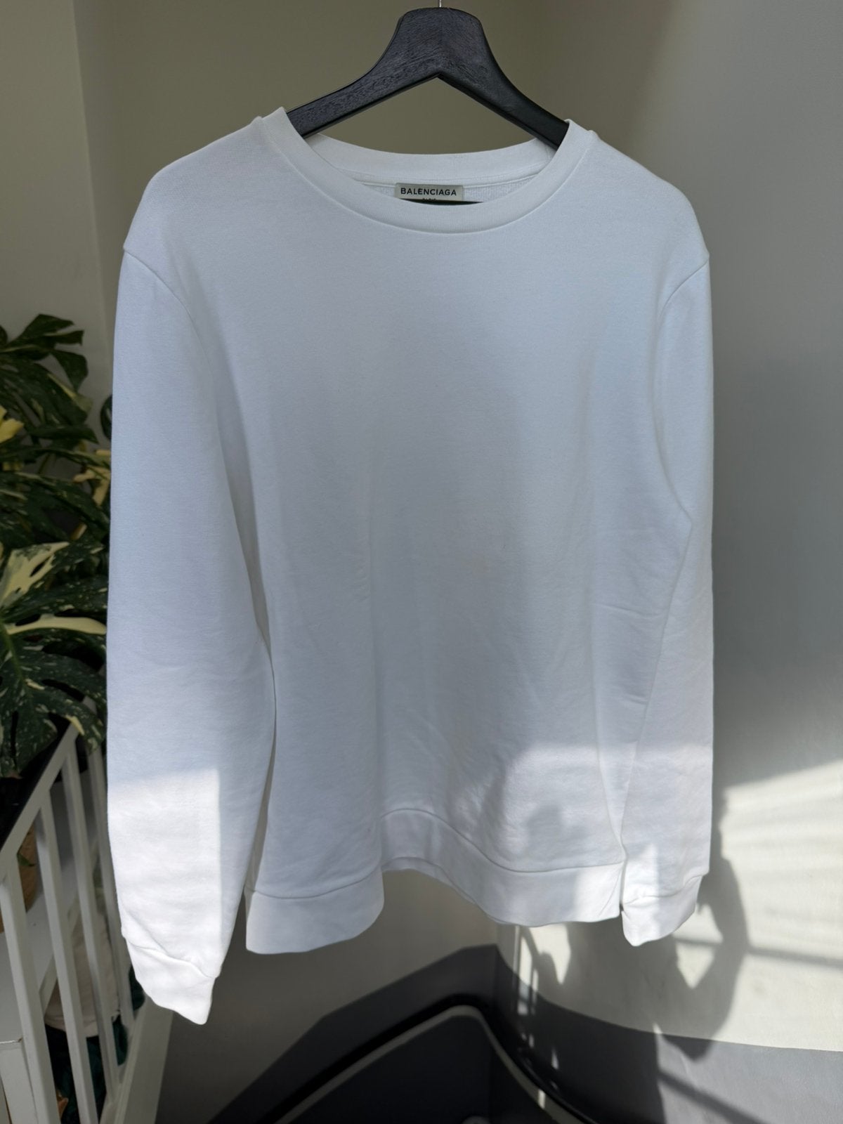 Balenciaga Sweater, Ophalen of Verzenden, Zo goed als nieuw, Maat 48/50 (M), Zwart