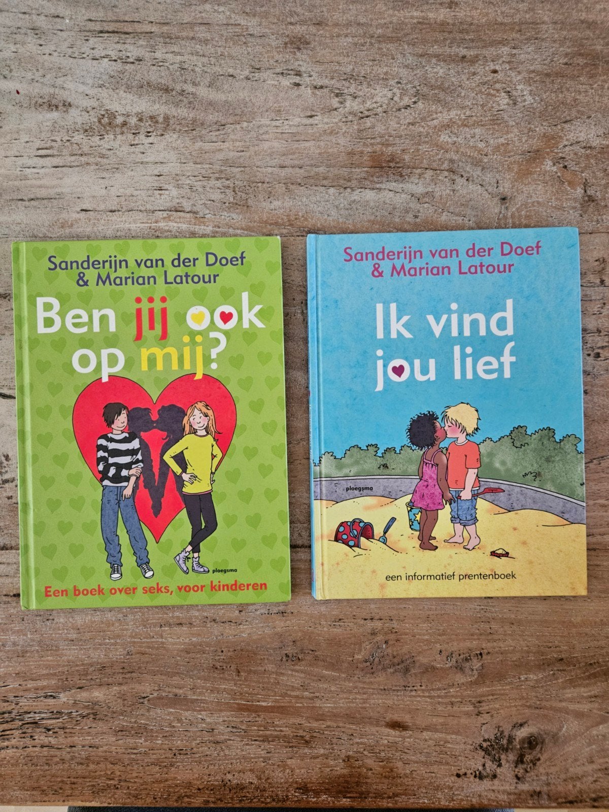 Sanderijn van der Doef - Ben jij ook op mij?+ Ik vind jou li, Boeken, Gelezen, Non-fictie, Ophalen of Verzenden, Sanderijn van der Doef