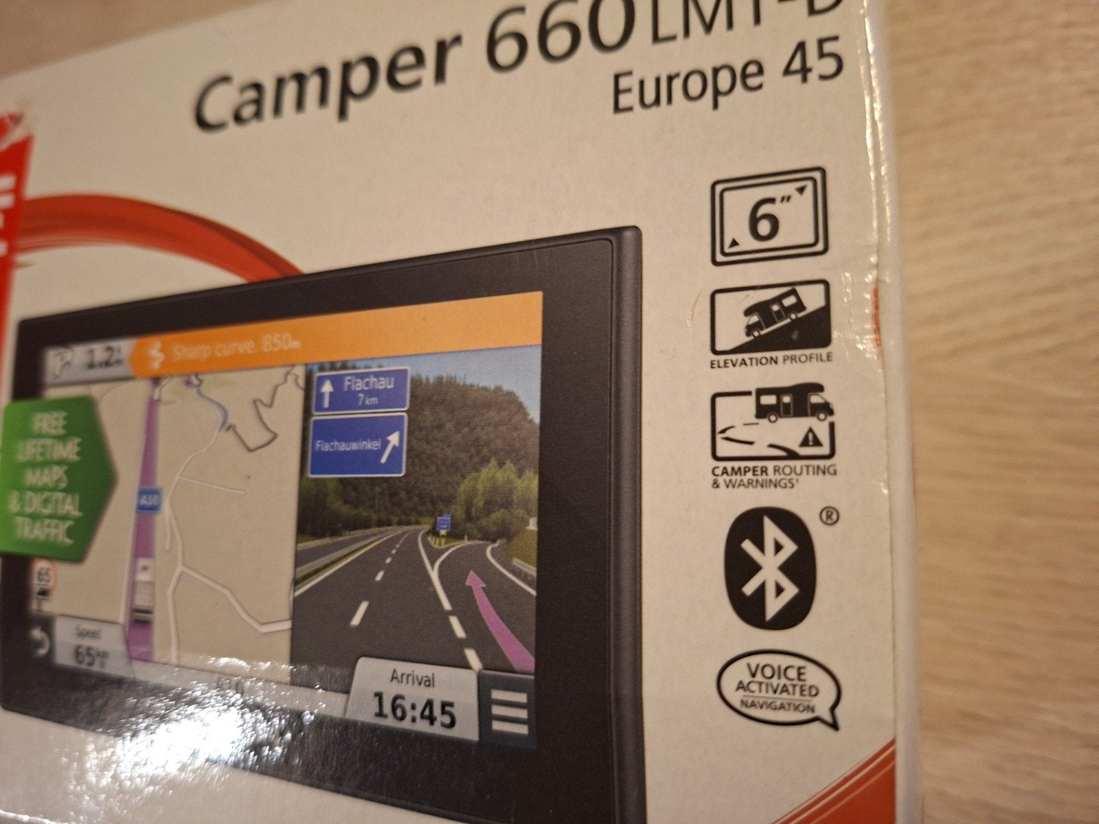 Garmin Camper 660  LMT-D, Ophalen of Verzenden, Gebruikt
