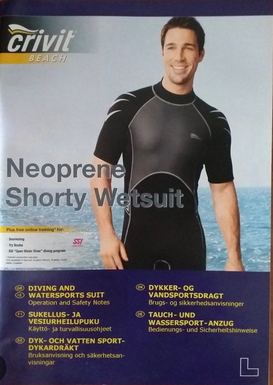 Nieuwe wetsuit (was de verkeerde maat), Info@crivit.nl, Overige, Info@crivit.nl, Nieuw