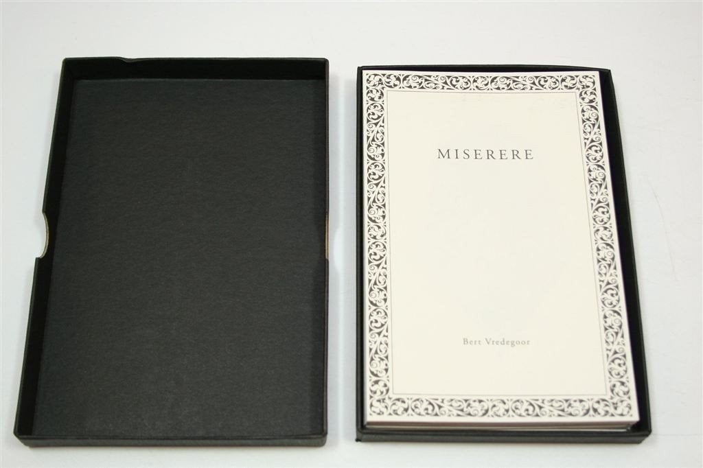 Miserere — Leporello Kunstboek in Doosje, Ophalen of Verzenden, Gelezen
