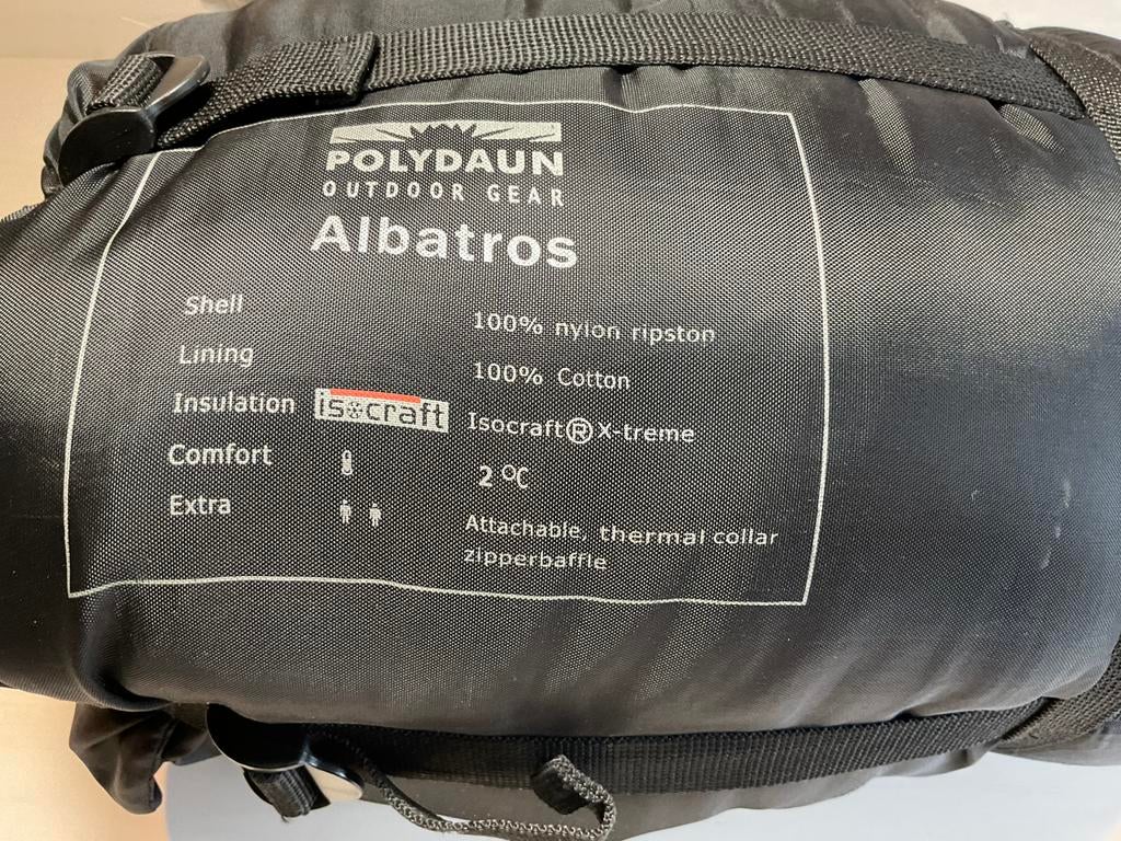 Polydaun Outdoor Gear Albatros slaapzak, Ophalen of Verzenden, Zo goed als nieuw