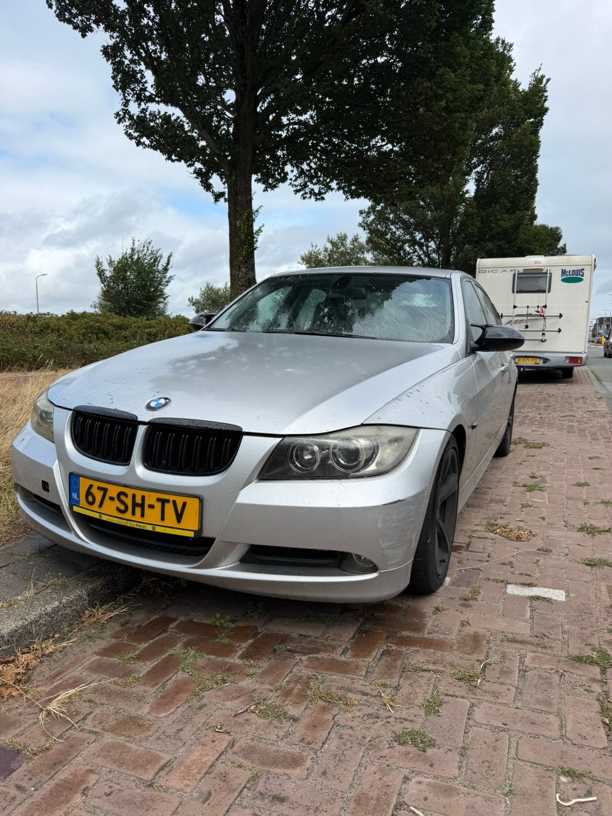 BMW 3-Serie 320d 220pk, Auto's, 745 kg, 1995 cc, Zwart, 4 cilinders