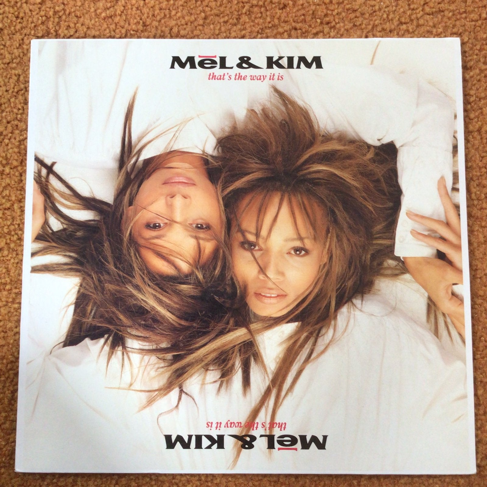 12 inch maxi single - Mel & Kim - that’s the way it is, Ophalen of Verzenden, Zo goed als nieuw, 12 inch