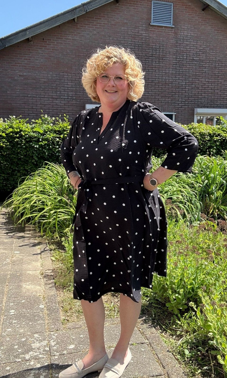 Zwarte jurk Carcarrie van Only Carmakoma 
Maat 48, Kleding | Dames, O, O, Maat 46/48 (XL) of groter, Nieuw