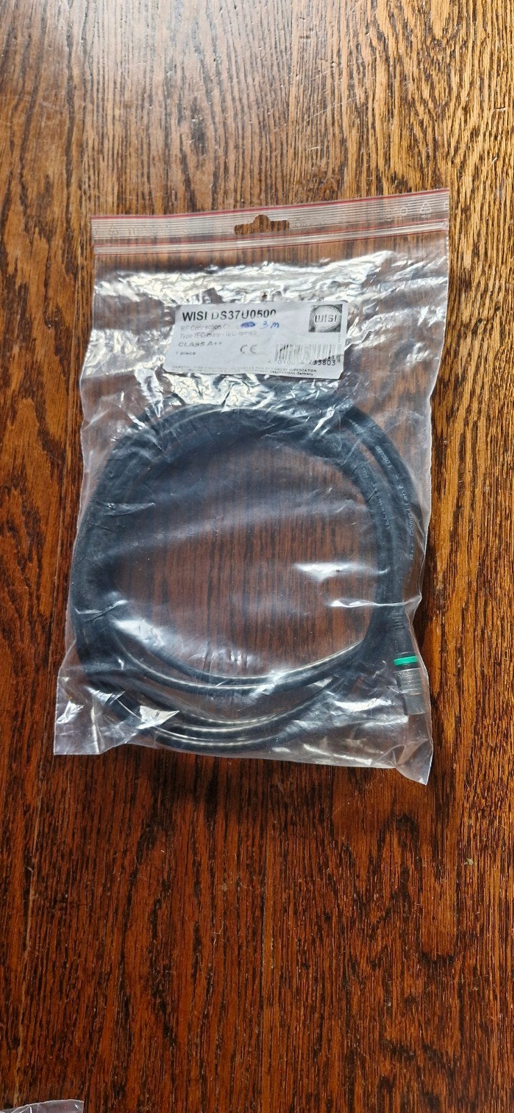 WISI DS37U0500 RF A++ Coaxiale Kabel 3m, Ophalen of Verzenden, Nieuw, 2 tot 5 meter, Coaxiale kabel
