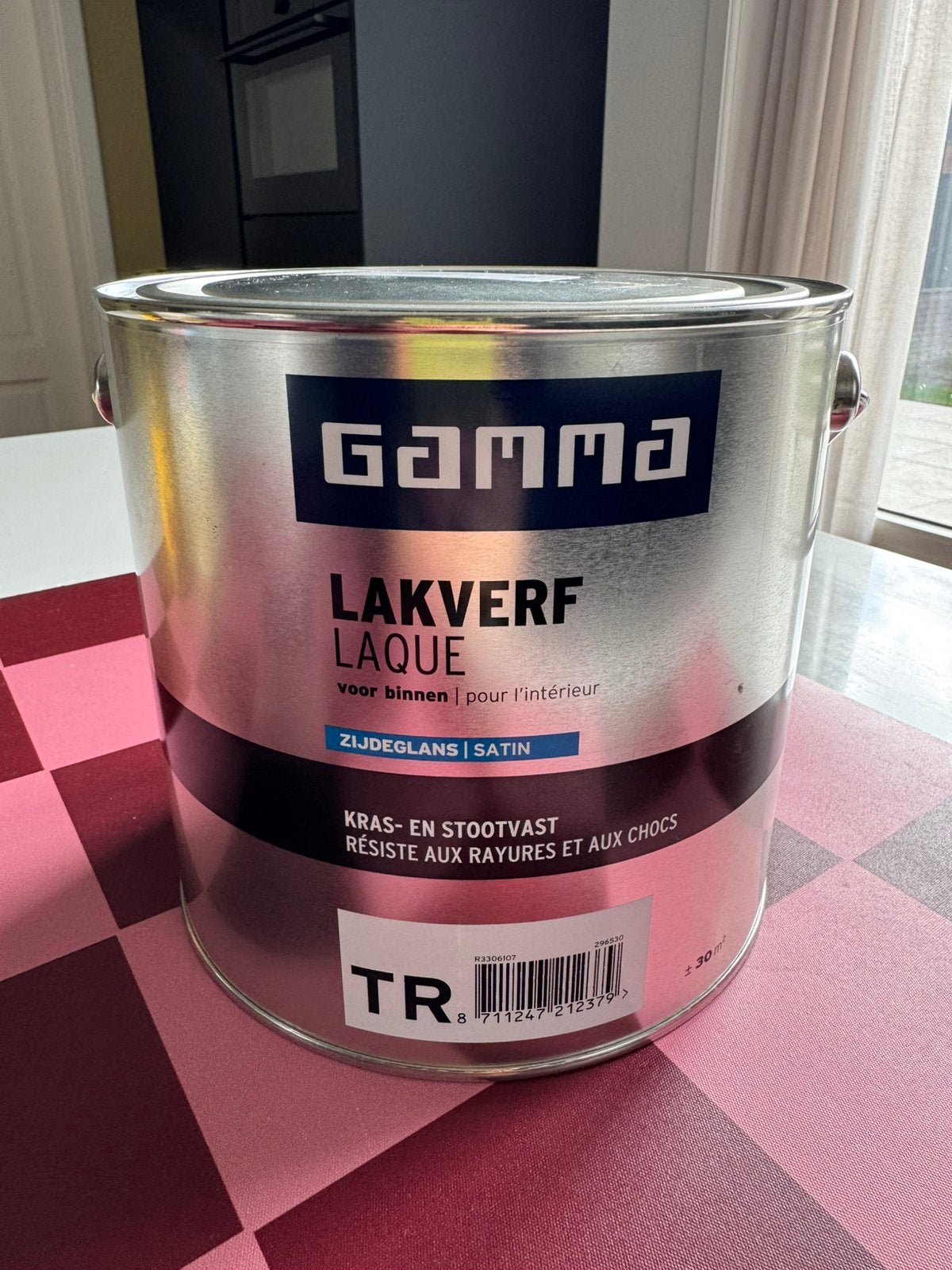 Farrow and ball nr 34 binnenlak zijdeglansverf 2.5 liter, Ophalen, Nieuw, Verf, Minder dan 5 liter