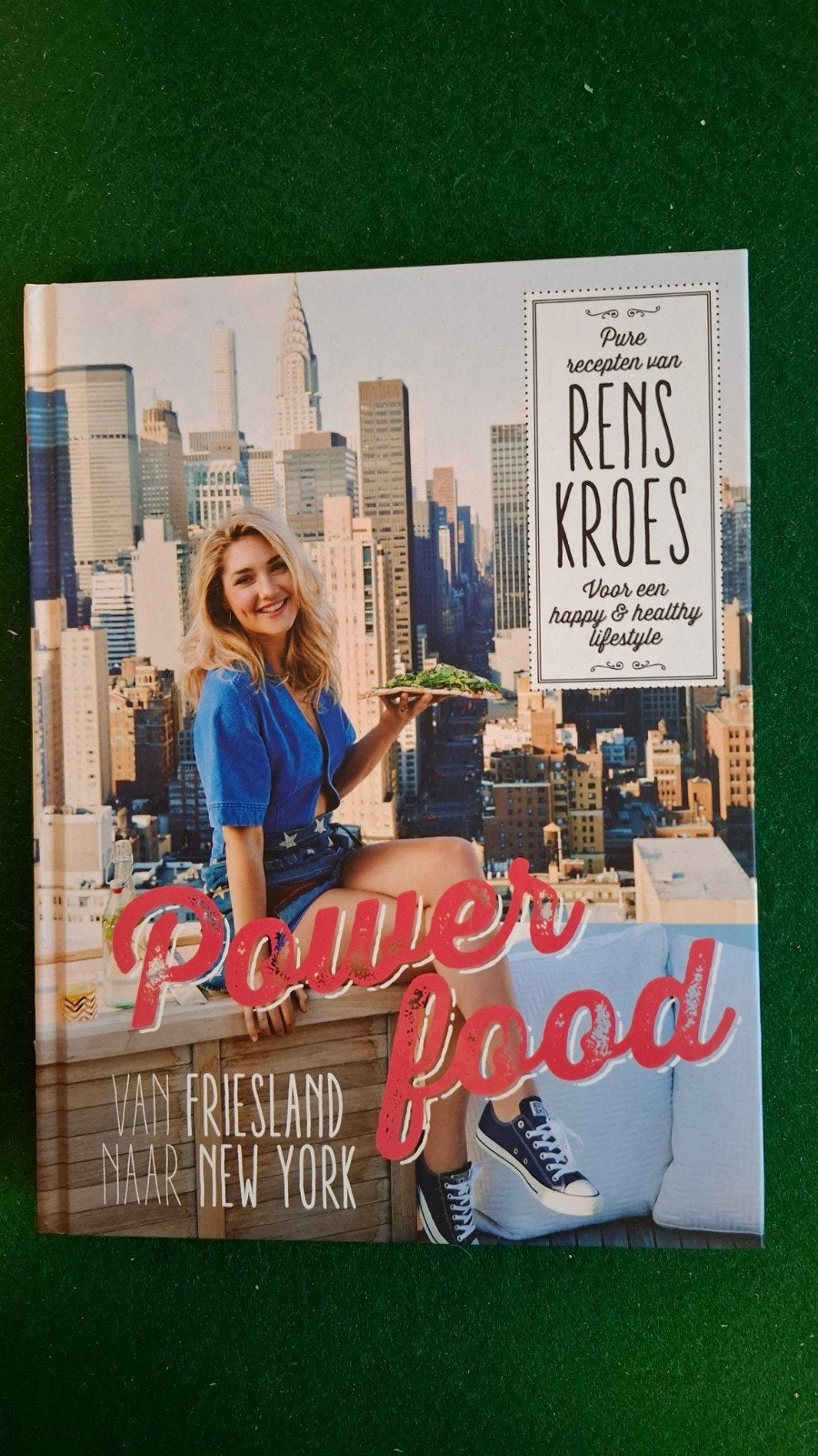 Rens Kroes - Powerfood - Van Friesland naar New York, Boeken, Kookboeken, Ophalen of Verzenden, Nieuw, Rens Kroes