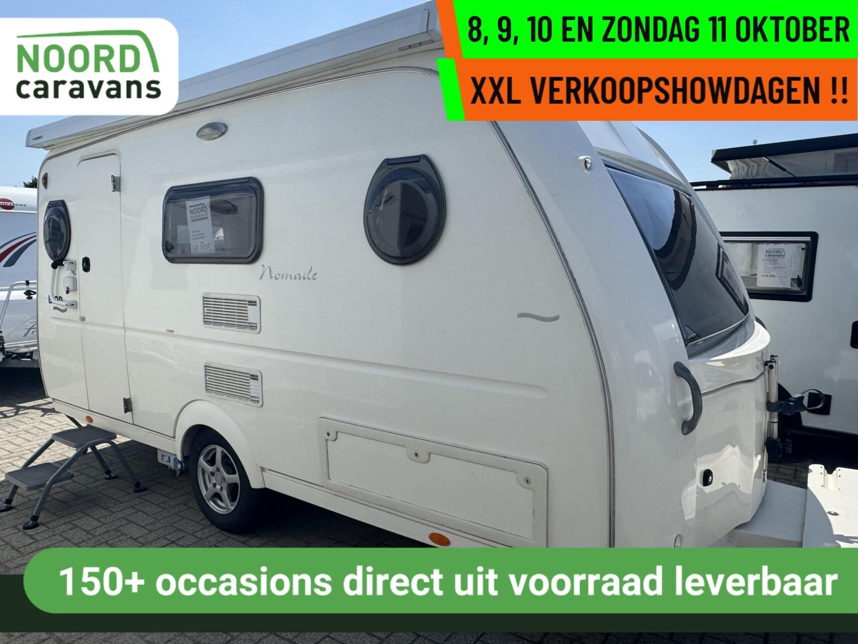 BIOD NOMADE 450, DWARSBED, "RONDZIT", CASSETTELUIFEL, MOVER, Rondzit, Tot en met 2, Bedrijf, 750 - 1000 kg