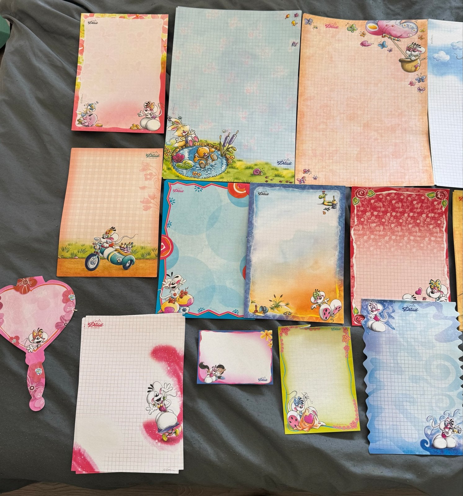 Diddl blaadjes, zakjes en tasjes - originele collectie, Verzenden, Diddl, Nieuw, Papier, Kaart of Schrift