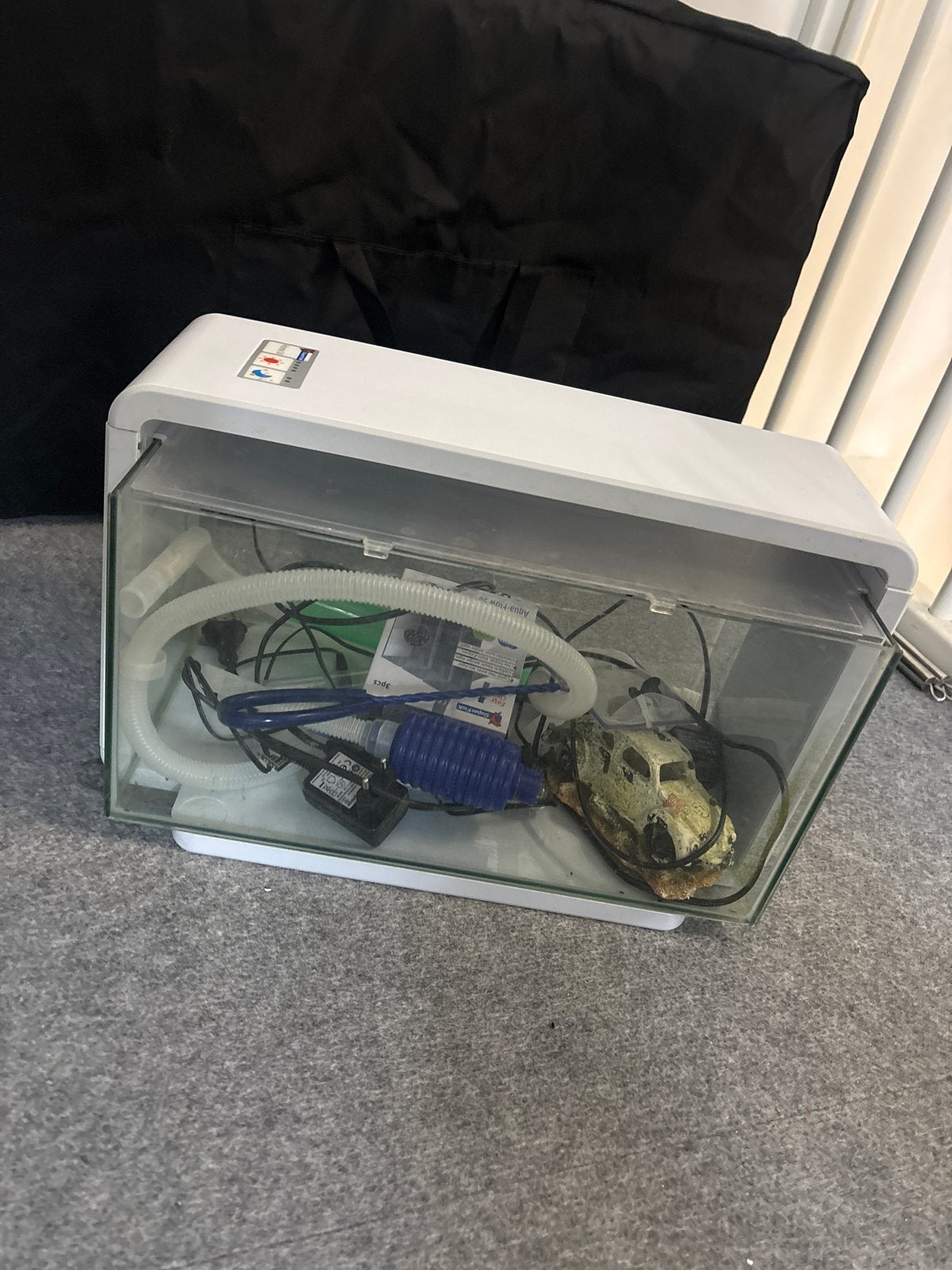 Aquarium superfish home 30, Dieren en Toebehoren, Ophalen, Inclusief toebehoren, Leeg aquarium, Superfish