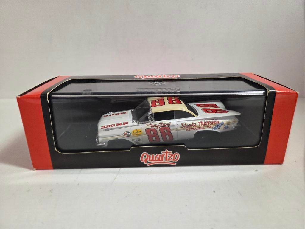 Quartzo Chevy Impala 58 Tiny Lund Nascar 1:43, Overige merken, Auto, ., Ophalen of Verzenden