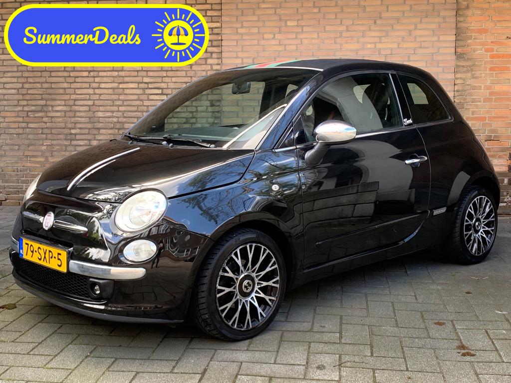 Fiat 500 C 0.9 TwinAir by Gucci|117000KM|Automaat|Climate Co, Auto's, Fiat, Euro 5, 86 pk, Gebruikt, Cabriolet