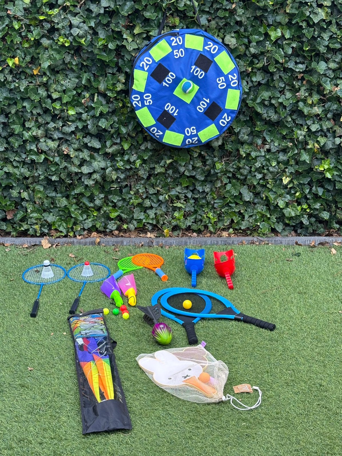 Buitenspeelgoed (vlieger, beachball set, knikkers etc.), Ophalen, Gebruikt