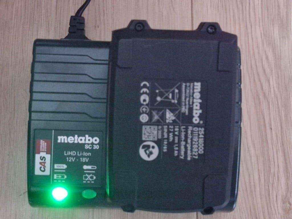 Metabo 18V startset basisset 2x accu + lader SC30 CAS NIEUW, Verzenden, Nieuw