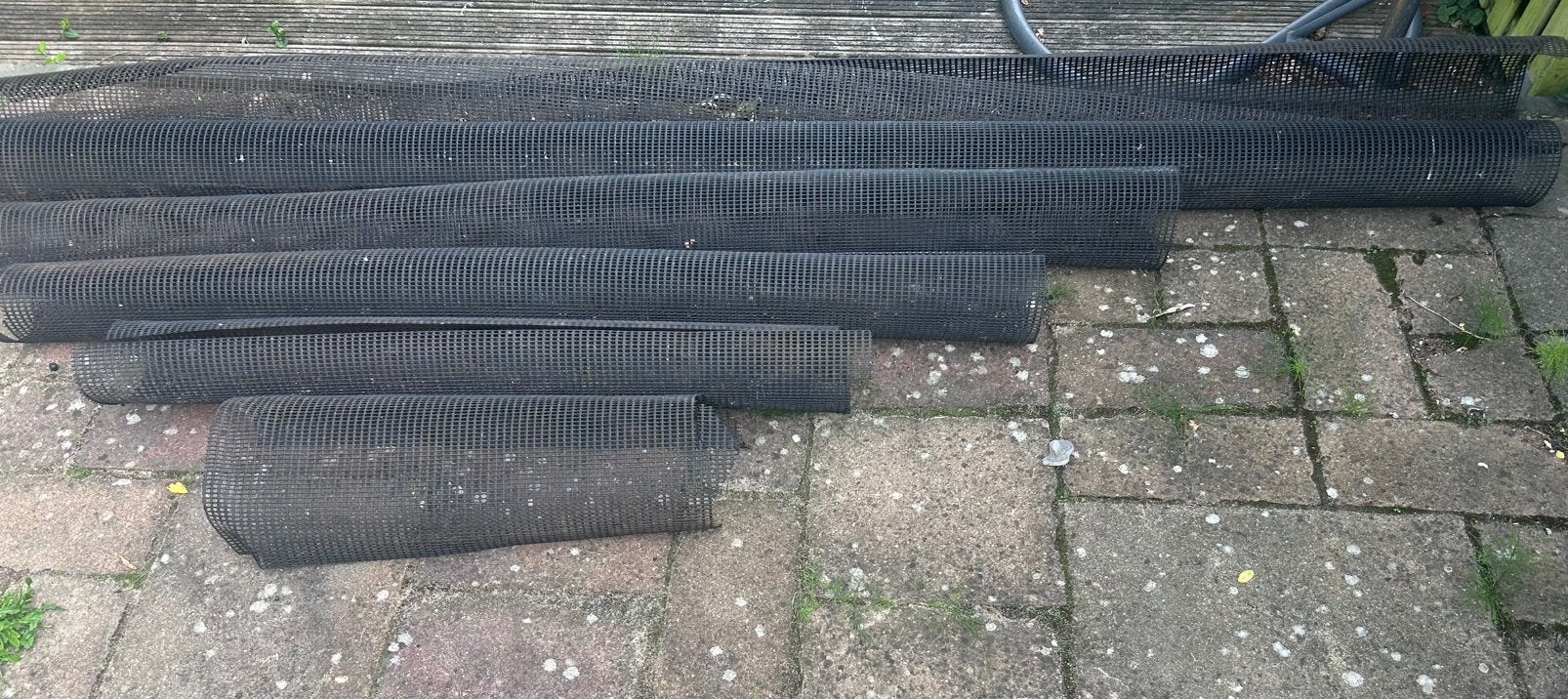 Dakgootgaas/vogelgaas/dakgootbeschermer, Tuin en Terras, Ophalen, Gebruikt, 10 tot 20 meter