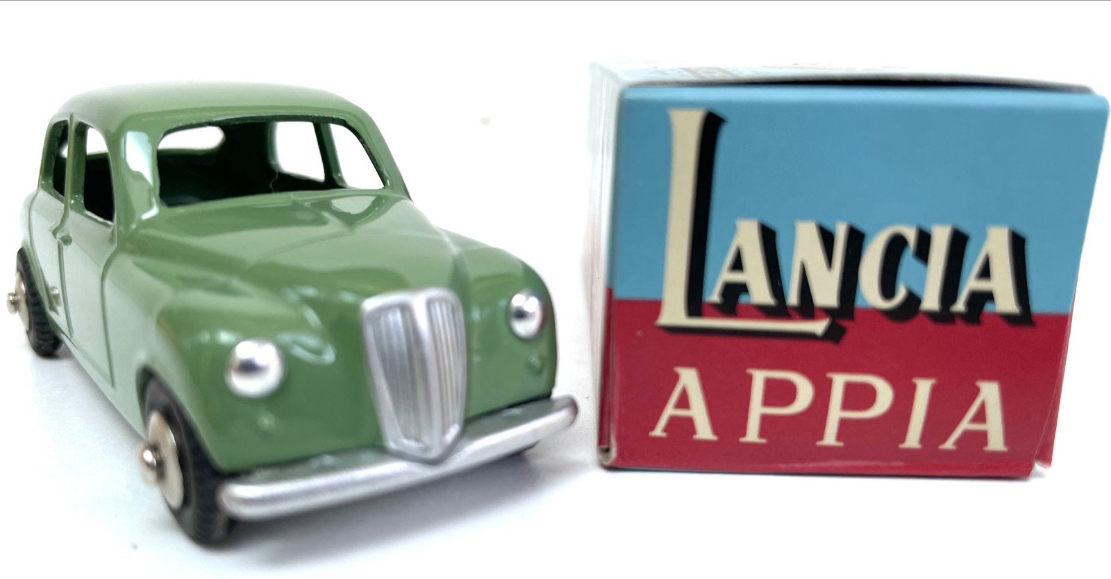 Mercury Lancia Appia - Groen - Met originele doos, Hobby en Vrije tijd, Modelauto's | 1:43, Ophalen of Verzenden, Zo goed als nieuw