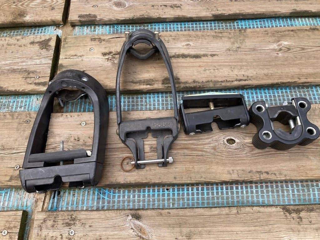 fietsstoeltje connectoren Bobike, Ophalen, Gebruikt, 9 t/m 18 kg, Bo Bike