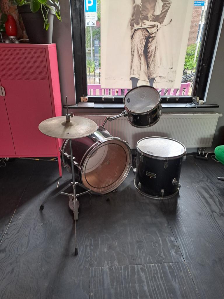 Thunder Drumstel (incompleet) - Zwart, Ophalen, Gebruikt, Overige merken