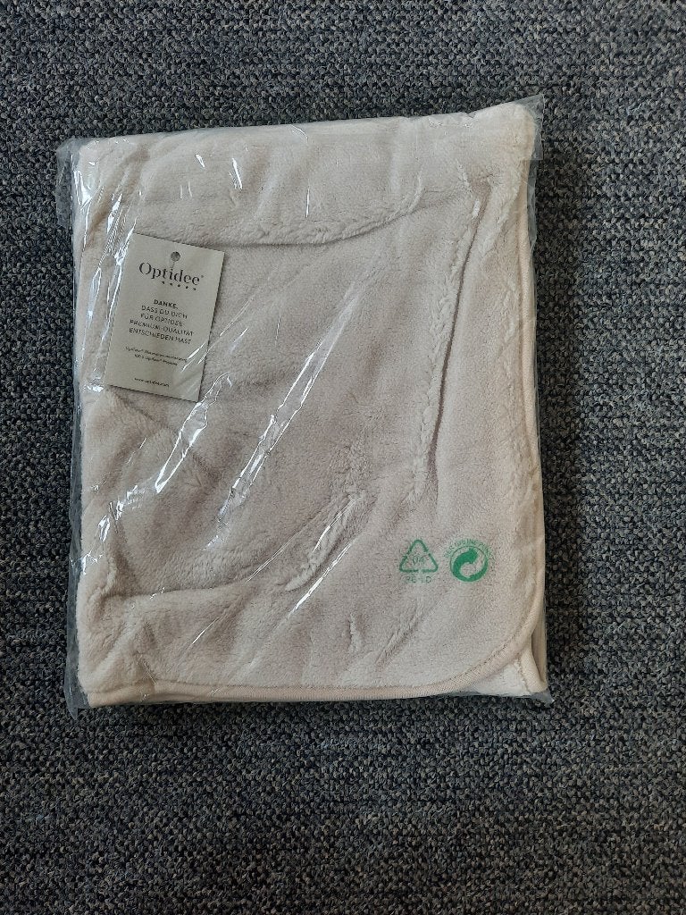 Handdoek Optidee, Ophalen of Verzenden, Nieuw, Beige, Handdoek