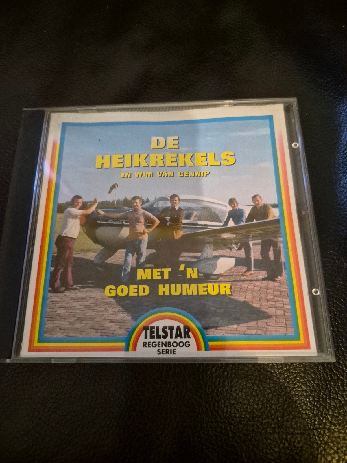 CD De Heikrekels en Wim van Gennip - Met 'n Goed Humeur, Inclusief boekje, Zo goed als nieuw, Album, Schlager