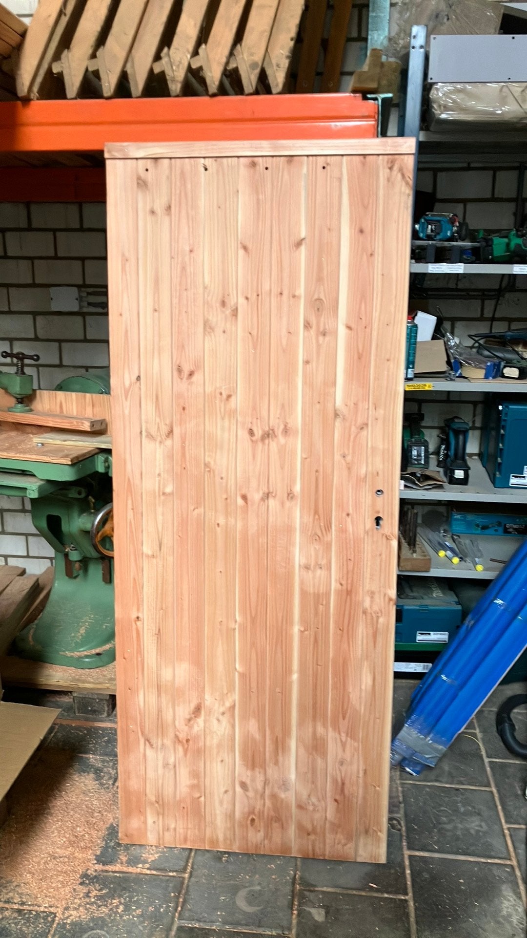 Douglas deur b keus, Ophalen, Zo goed als nieuw, Minder dan 180 cm, Balken