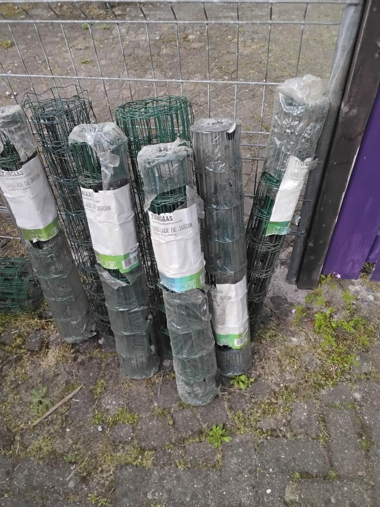 Tuingaas groen 40 meter 80 hoog, Ophalen of Verzenden, Nieuw