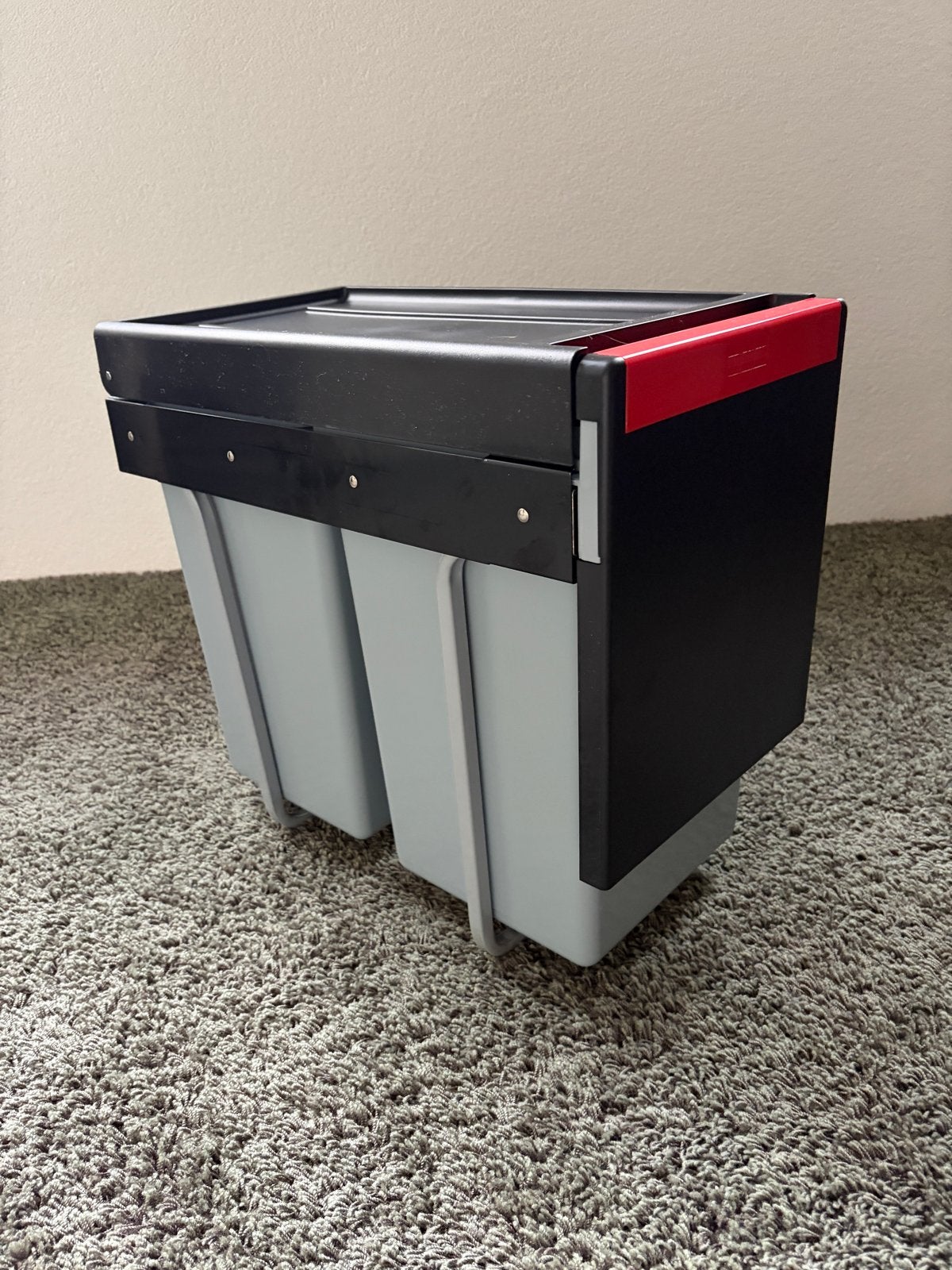 Franke Cube 30 inbouw prullenbak - 2x15 liter, 20 tot 30 liter, Ophalen of Verzenden, Nieuw, Kunststof