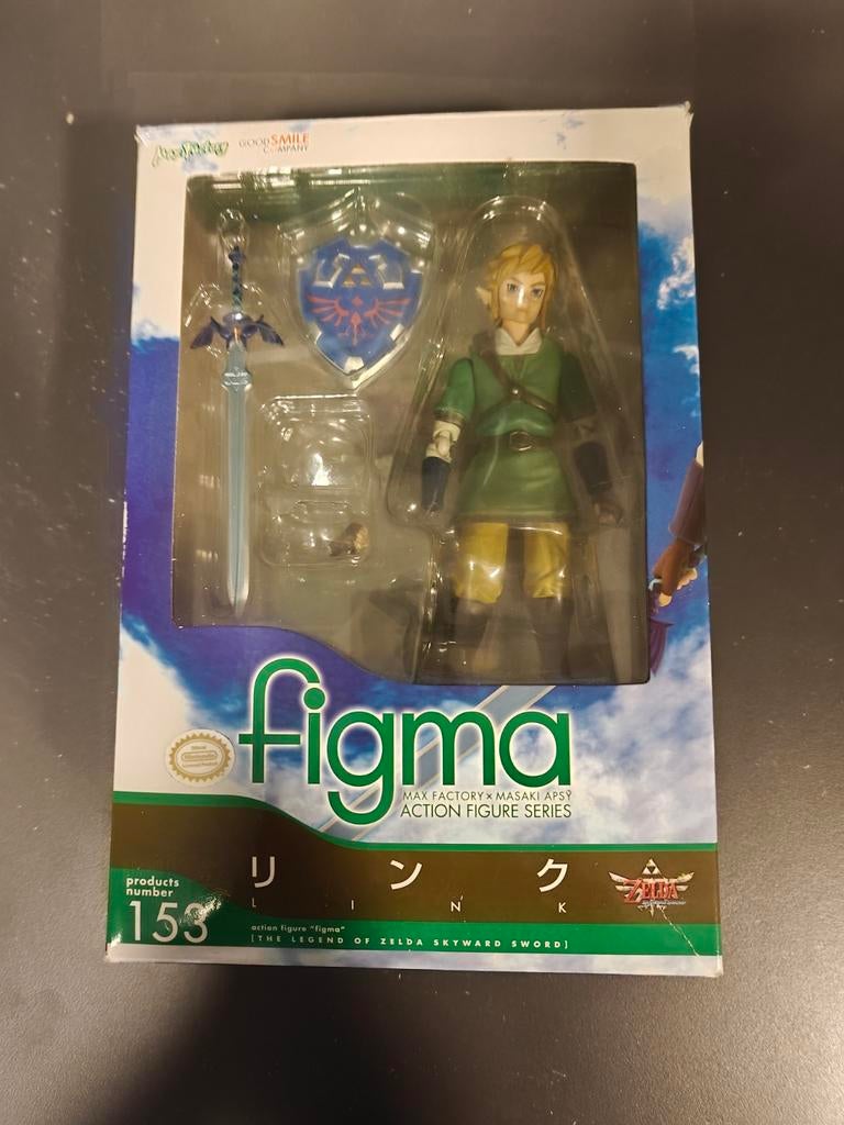 Figma Link The Legend of Zelda Skyward Sword actiefiguur, Ophalen of Verzenden