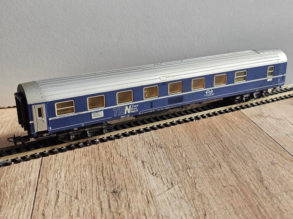 Modeltrein Ho marklin NS, TEN rijtuig, Wisselstroom, Wagon, Ophalen of Verzenden, NS