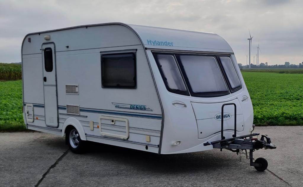Hylander design 410, Caravans en Kamperen, Rondzit, 750 - 1000 kg, Particulier, Tot en met 4