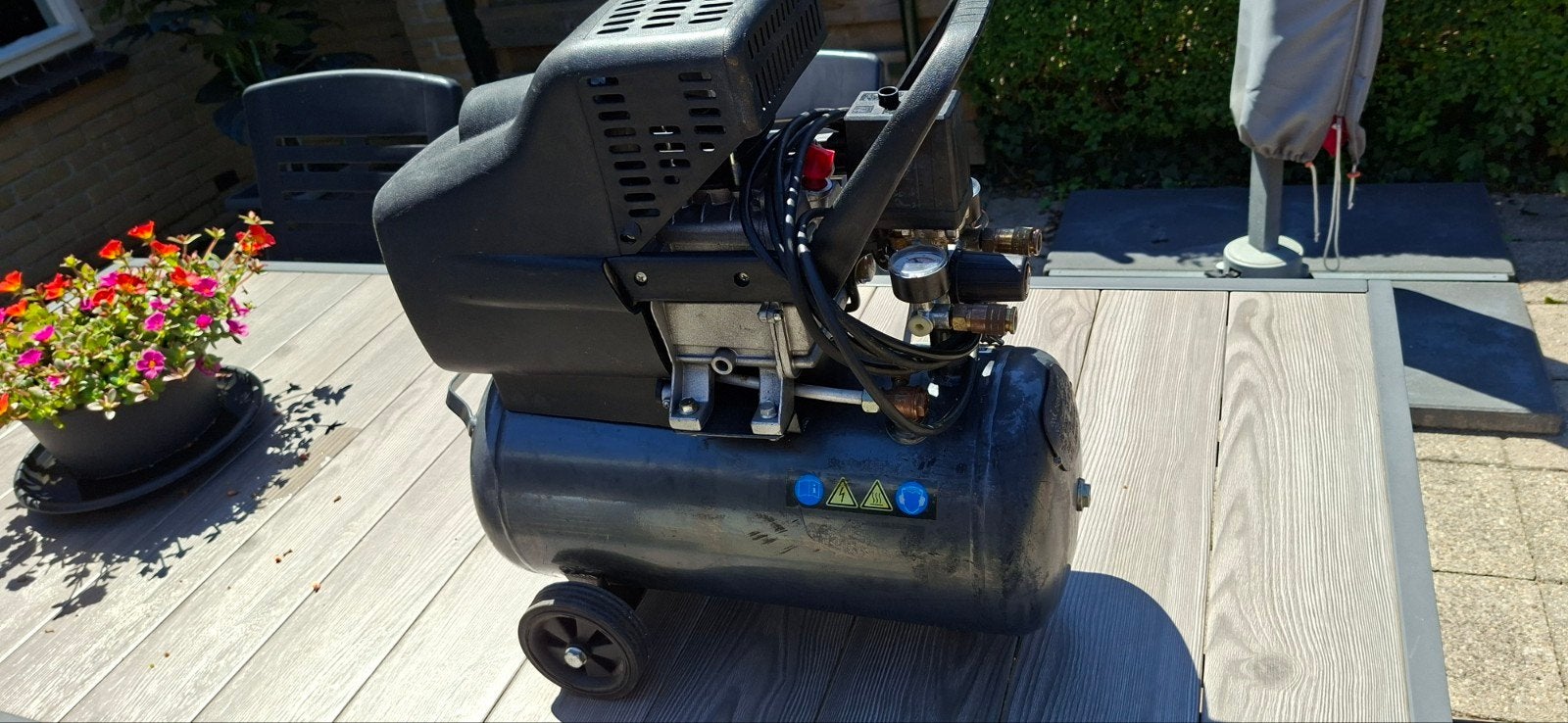 Einhell Euro 8/24 Compressor - 24L, 8 bar, Ophalen of Verzenden