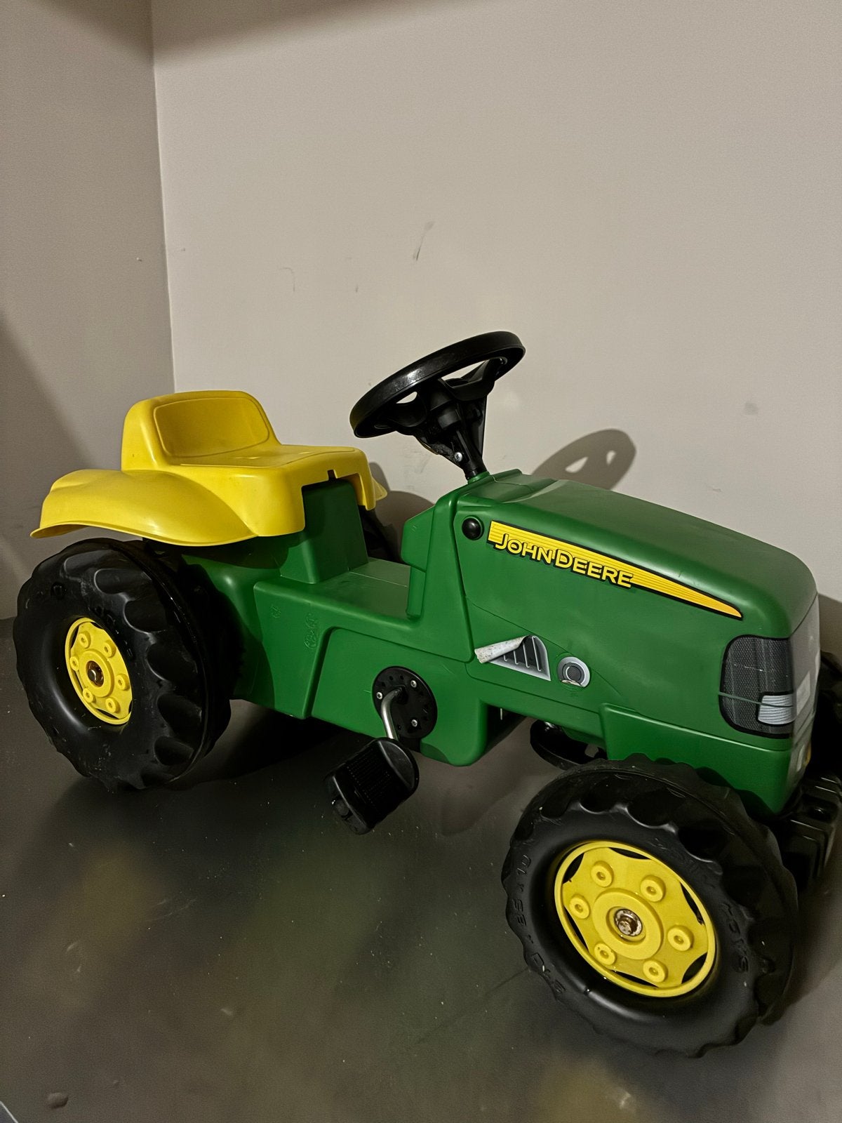 John Deere traptrekker, Ophalen, Gebruikt, Trapvoertuig