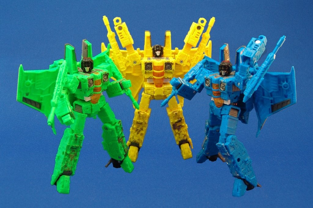Transformers wfc siege -- Acid Storm, Ion Storm & Nova Storm, G1, Ophalen of Verzenden, Zo goed als nieuw, Decepticons