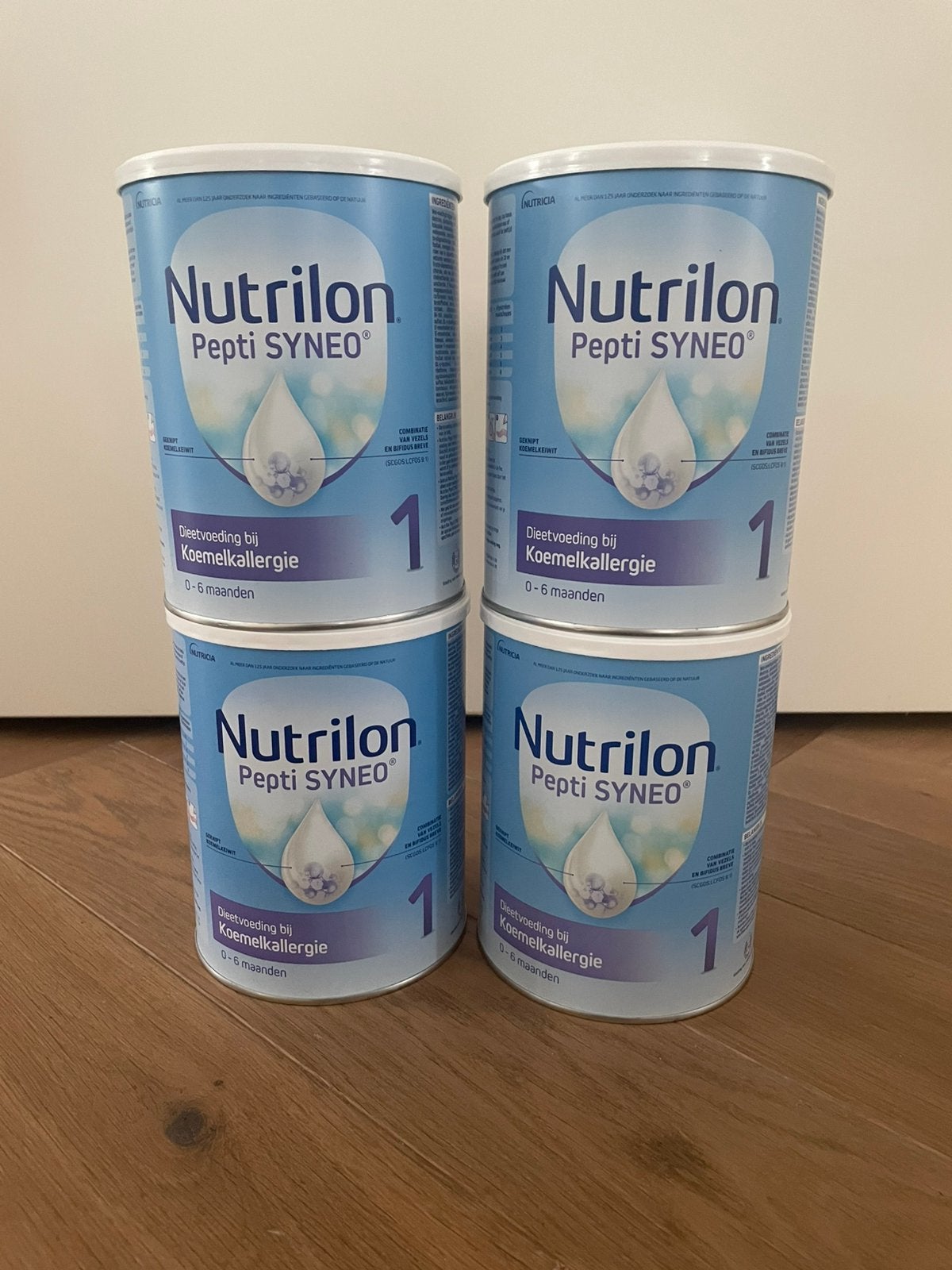 4 potten Nutrilon Pepti Syneo. Nieuw, Kinderen en Baby's, Babyvoeding en Toebehoren, Ophalen of Verzenden, Nieuw, Overige typen