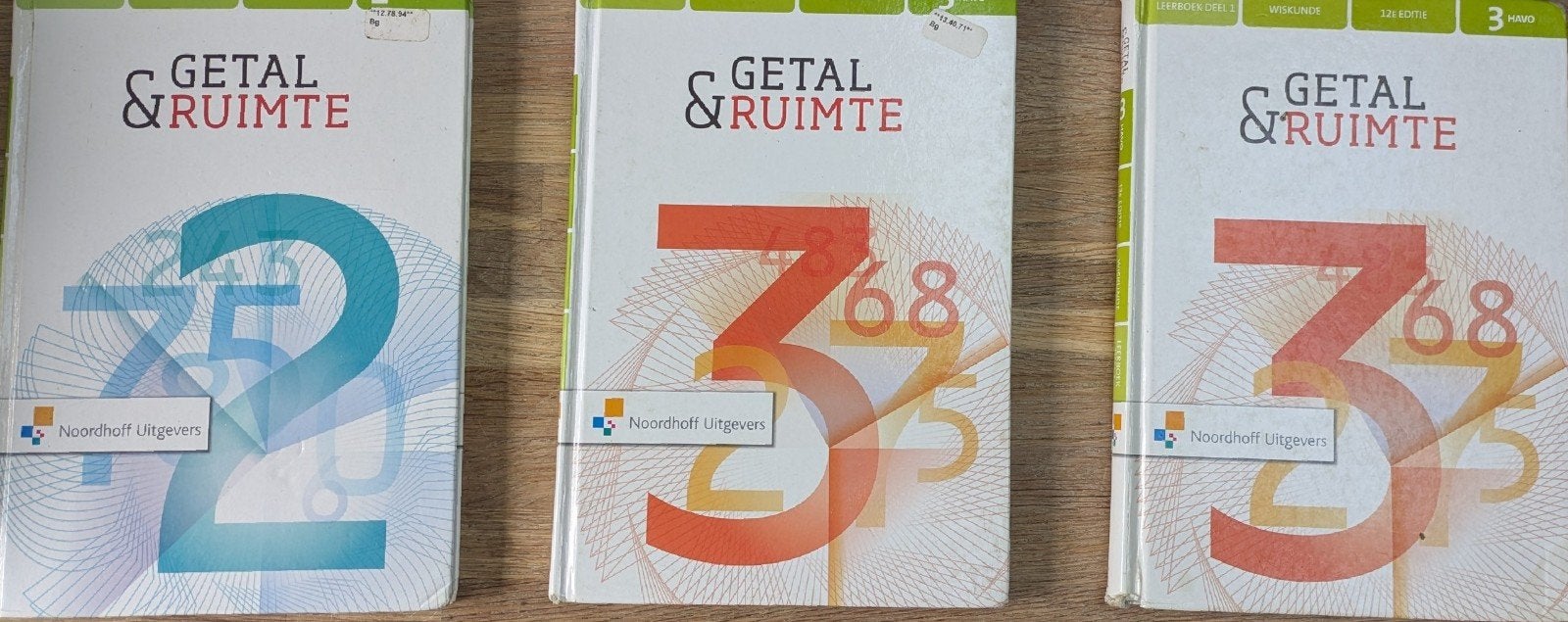 Getal & Ruimte Wiskunde Boeken - HAVO/VWO, Ophalen of Verzenden, Gelezen, HAVO, Wiskunde B