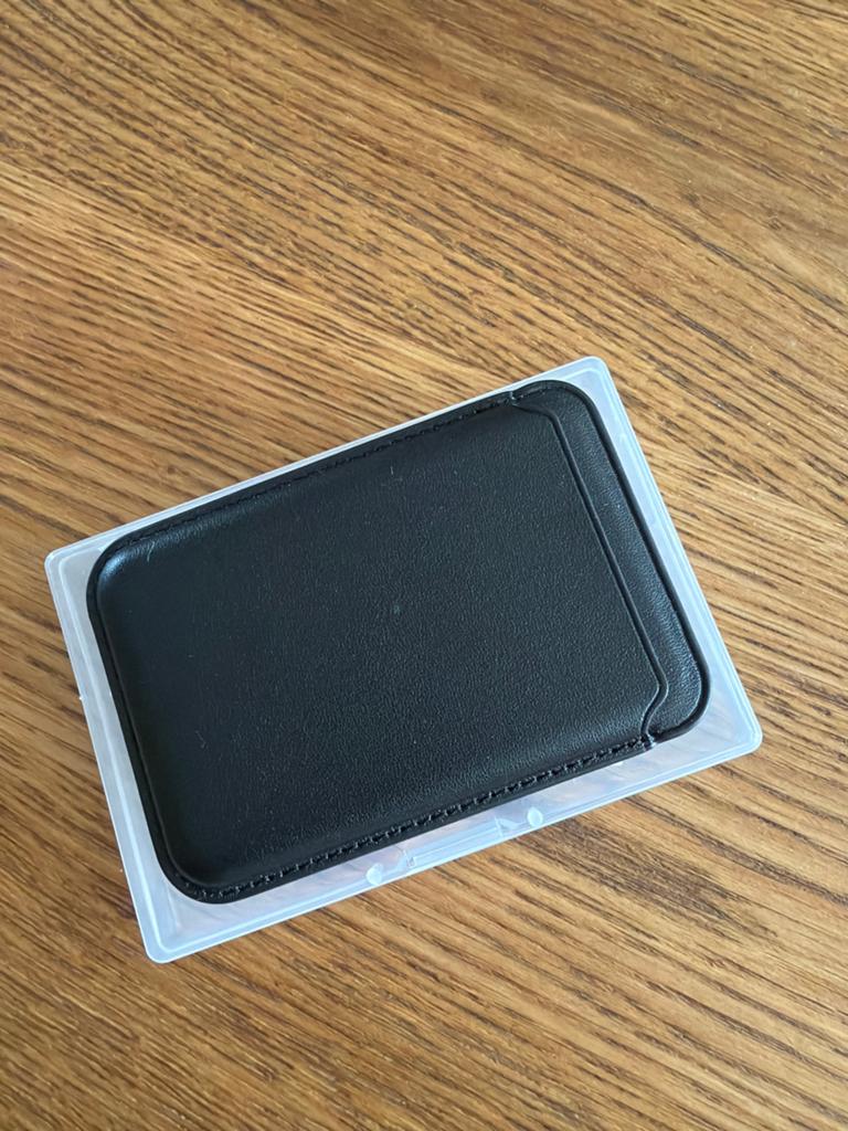 Zwarte MagSafe Pasjeshouder - Nieuw, Zwart, MagSafe, Kaarthouder, Overige merken
