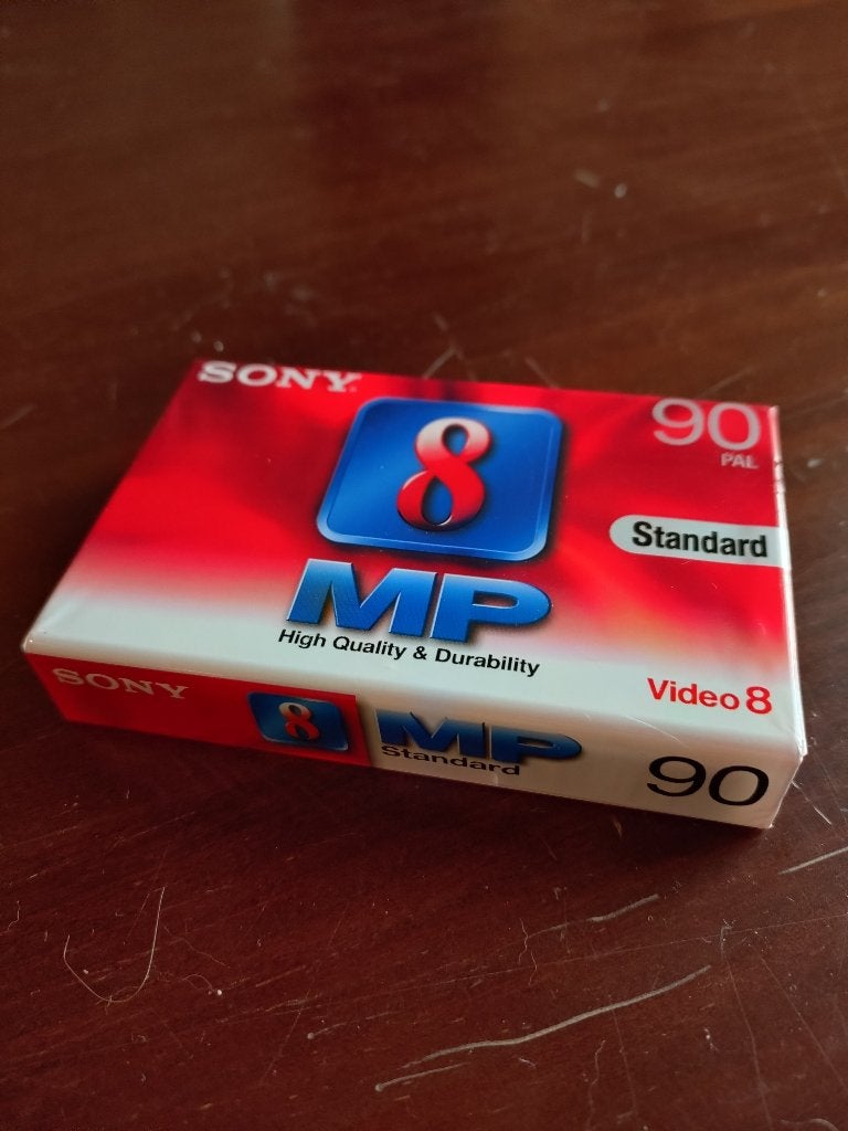 Sony Video8 Cassette (nog FACTORY SEALED) Ongeopend, Ophalen of Verzenden, Hi 8, (Video)band